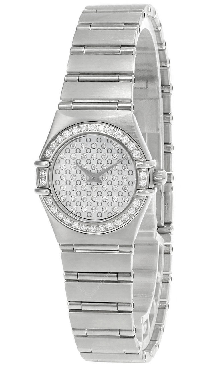 OMEGA Watches CONSTELLATION 22.5MM QUARTZ MINI DIAMOND WOMEN'S WATCH 14557700